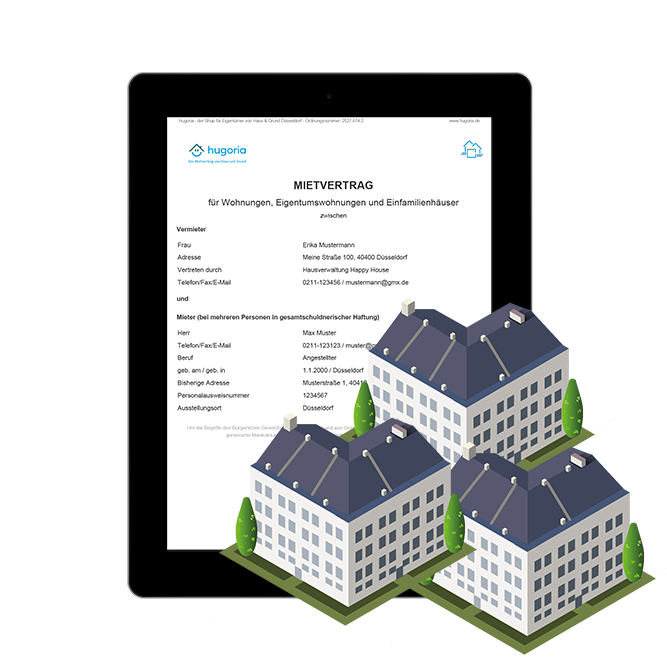 Mietvertrag online HV Haus und Grund